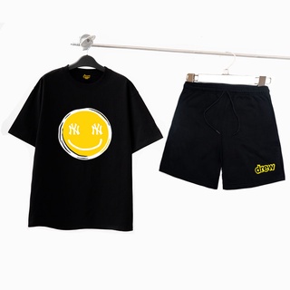 Bộ Thể Thao Nam Nữ DREW SMILE Bộ Quần Áo thun Unisex DREW SMILE  (BỘ 128-129)