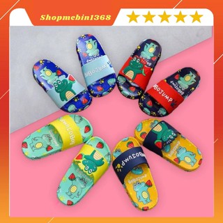 [XẢ KHO] Dép Lê hình Cá Sấu đáng yêu cho bé trai, bé gái 3-10 tuổi, chất liệu xốp mềm, quai ngang,thoáng mát, bền đẹp