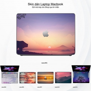 Skin dán Macbook mẫu thiên nhiên (đã cắt sẵn, inbox mã máy cho shop)