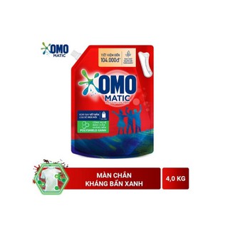 Nước giặt Omo Matic cửa trên 4kg