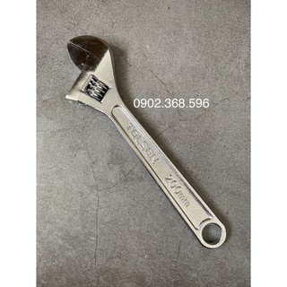 Mỏ lết cán trơn loại 8 inch Tolsen 15002