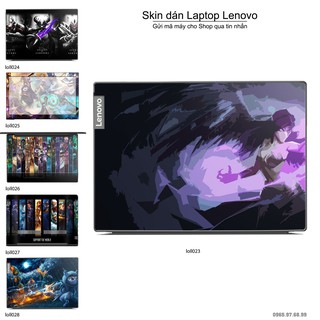 Skin dán Laptop Lenovo in hình Liên Minh Huyền Thoại nhiều mẫu 3 (inbox mã máy cho Shop)