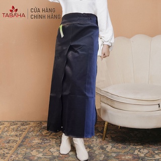 [Mã BMBAU50 giảm 7% đơn 99K] Váy Chống Nắng TABAHA Vải Jean, Caro Coton Xẻ Tà Đan Chéo Mềm Mại