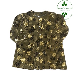 Áo Bà Ba Ép Nhung Cho Các Cụ Các Bà
