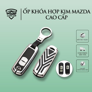 Ốp Khóa Hợp Kim MAZDA Cao Cấp LUXCAR