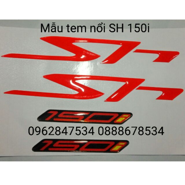 Tem nổi SH 150i 06