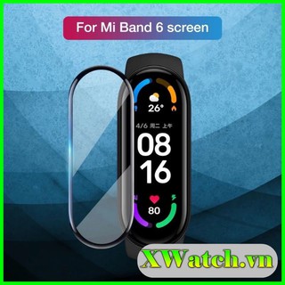 Dán màn viền cong 3D chống xước Xiaomi miband 5 miband 3 miband 4 Miband 6
