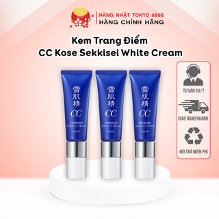 Kem Trang Điểm CC Kose Sekkisei White Cream Nhật