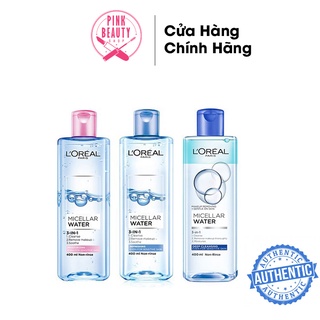 Nước tẩy trang L'Oreal Paris 3-in-1 Micellar Water