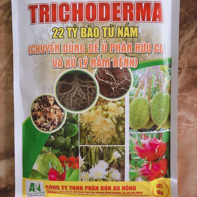 Trichoderma men ủ sinh học (gói 1kg)