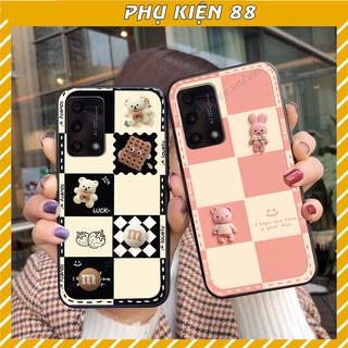 Ốp lưng Oppo A74 / A94 / A95 hình gấu, kẹo dễ thương cute