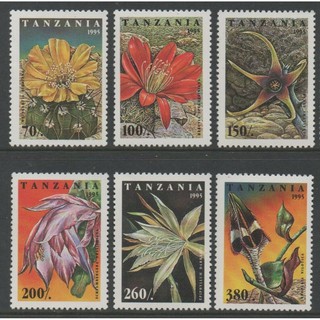 Tem sưu tập Tem Hoa Tazanina 1995 ( 6 tem)