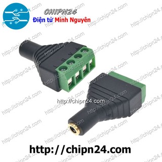 [1 CÁI] Jack chuyển Audio 3.5mm ra Domino 4 chân CÁI