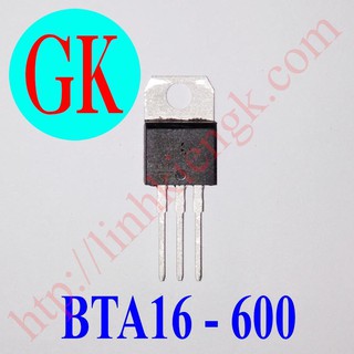 BTA16 - 600 triac điều khiển điện áp