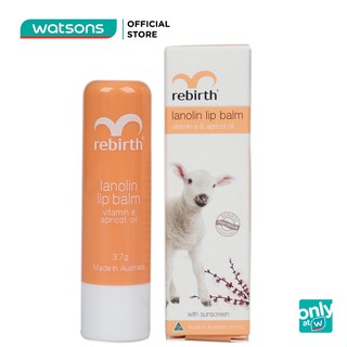 Son Dưỡng Môi Nhau Thai Cừu Rebirth Với Vitamin E và Dầu Mơ 3.7g
