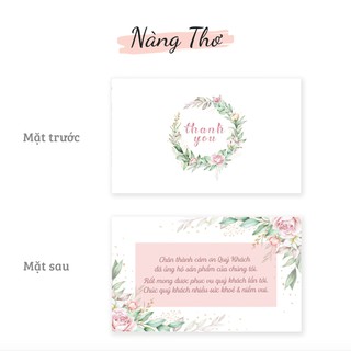 THẺ THANK YOU_CARD GIÁ SIÊU RẺ_THIẾT KẾ NÀNG THƠ