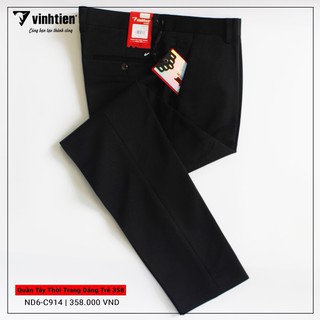 Quần Tây Nam Slimfit Dáng Trẻ Vĩnh Tiến 358