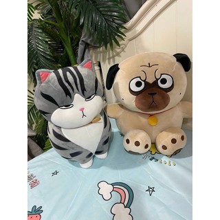 Gấu Bông Mèo Hoàng Thượng  - Chó Mặt Xệ - Gấu Trúc Size 50cm