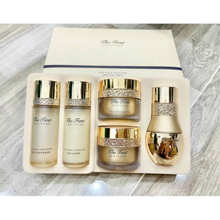 [Mới] Set tái sinh trẻ hóa da, chống lão hóa  Ohui the first mini 5 sản phẩm gồm tinh chất siêu vi