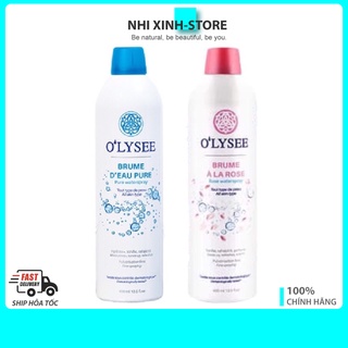 Xịt Khoáng Olysee Brume 400ml À La Rose Waterspray Pháp
