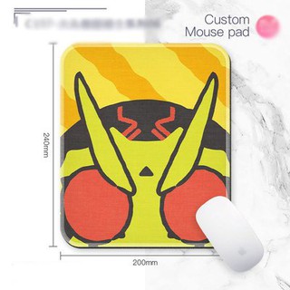Miếng di chuột in hình KAMEN RIDER ver LÙN anime chibi Hiệp Sĩ Mặt Nạ miếng kê chuột miếng lót chuột M3