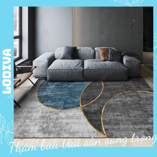 thảm trải sàn bali phòng khách 5d giá rẻ 2mx3m và 1m6 x 2m3 LODIVA TTSBL02