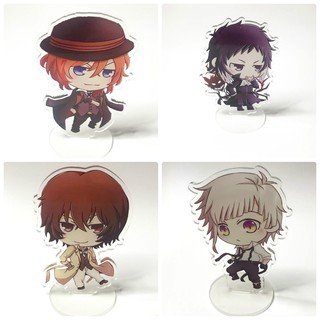 (Mini) Standee Bungou Stray Dogs Văn hào lưu lạc Tượng Acrylic Standee anime chibi trang trí trưng bày mô hình