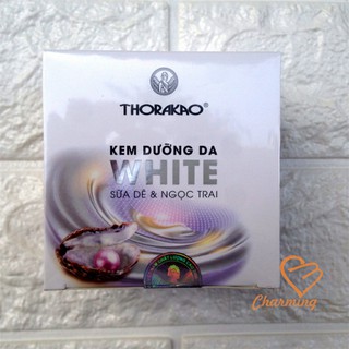 Kem dưỡng da white sữa dê và ngọc trai Thorakao 30g