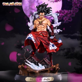 Mô hình One Piece - Figure One Piece Luffy Wano Snake man Gear 4 cao 35cm cực chất