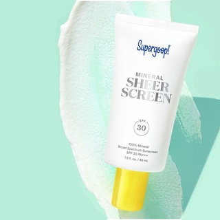 Supergoop! - Kem Chống Nắng Supergoop! Mineral Sheer Screen SPF 30 PA+++ 45ml
