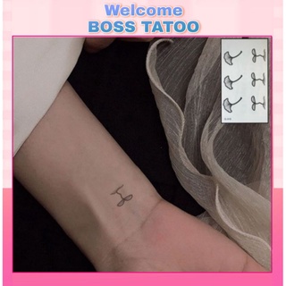 Hình xăm mầm cây g18. Xăm dán tatoo tạm thời size <10x6cm