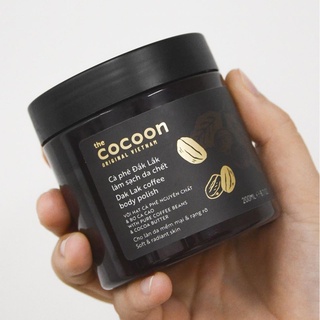 Tẩy Da Chết Body Cà Phê Dak Lak The Cocoon Dak Lak Coffee Body Polish