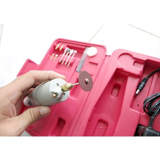 Máy Khoan Mini, Máy Mài Cắt Loại Nhỏ, Bộ máy khoan mài cắt cầm tay mini - khoan mini Không Dây