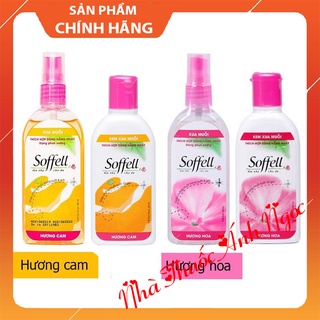 KEM CHỐNG MUỖI SOFFELL HƯƠNG HOA, DỊU NHẸ CHO LÀN DA - BẢO VỆ MUỖI CHO CẢ GIA ĐÌNH - DẠNG XỊT VÀ DẠNG KEM