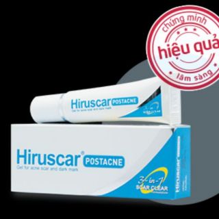 Gel làm mờ sẹo mụn và thâm mụn Hiruscar post acne ( 5g &amp; 10g )