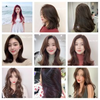 Combo nhuộm Phủ Bạc, Cân Bằng tóc + tặng kèm trợ nhuộm
