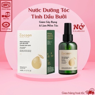 Nước dưỡng tóc tinh dầu bưởi Cocoon giúp giảm gãy rụng &amp; làm mềm tóc 140ml Nở cosmetic