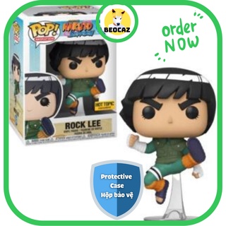 Mô hình Funko Unoff chibi Rock Lee No.739 bền màu, nhựa an toàn - Đồ chơi Naruto Beocaz Full Box Tặng Hộp Bảo Vệ