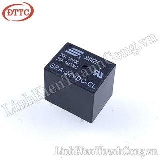 Relay SRA-24VDC-CL 24V 20A 5 Chân