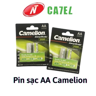 Pin sạc AA Camelion 2500mAh 1,2V vỉ 2 viên chính hãng NT CATEL