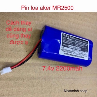 Pin loa trợ giảng aker 2500 hoặc pin micro.