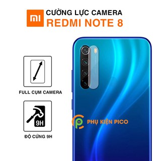 Cường lực camera Redmi Note 8 độ cứng 9H trong suốt - Dán camera Xiaomi Redmi Note 8