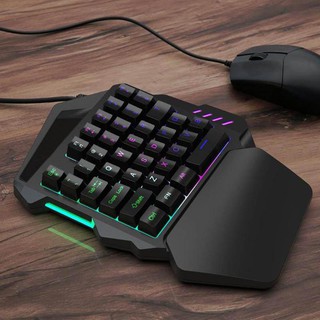 Bàn phím 1 tay K1/K15 cao cấp độ nẩy cao,chơi game Pubg Mobile,Rules of Survival,Free Fire