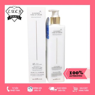 Hàng Hàn- Sữa Tắm Truyền Trắng, Bật Tông Da, Trắng Sáng Tự Nhiên Medifferent In Shower Tone-Up Cream 300ml