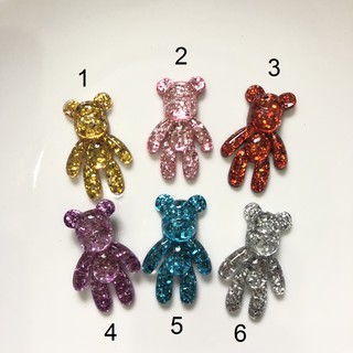 STICKER/JIBBITZ/CHARM GẤU NHŨ TRANG TRÍ DÉP SỤC