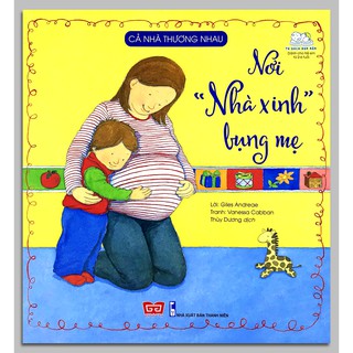 Sách - Nơi “nhà xinh” bụng mẹ (Ehon Cả nhà thương nhau)