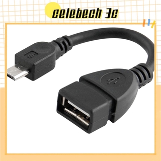 Dây cáp chuyển đổi đầu cắm micro USB OTG sang cổng 2.0 dành cho máy tính bảng Android