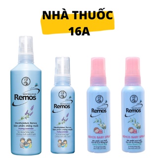 REMOS XỊT PHUN SƯƠNG - HỖ TRỢ XUA MUỖI HIỆU QUẢ SỐ 1 - CHÍNH HÃNG CÔNG TY