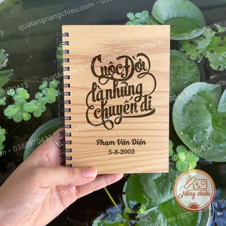 Tập viết cá nhân khắc tên và khắc hình theo yêu cầu - Sổ planner, kế hoạch, nhật kí
