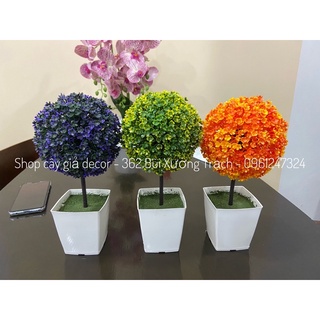 cẩm tú cầu giả/cây giả decor